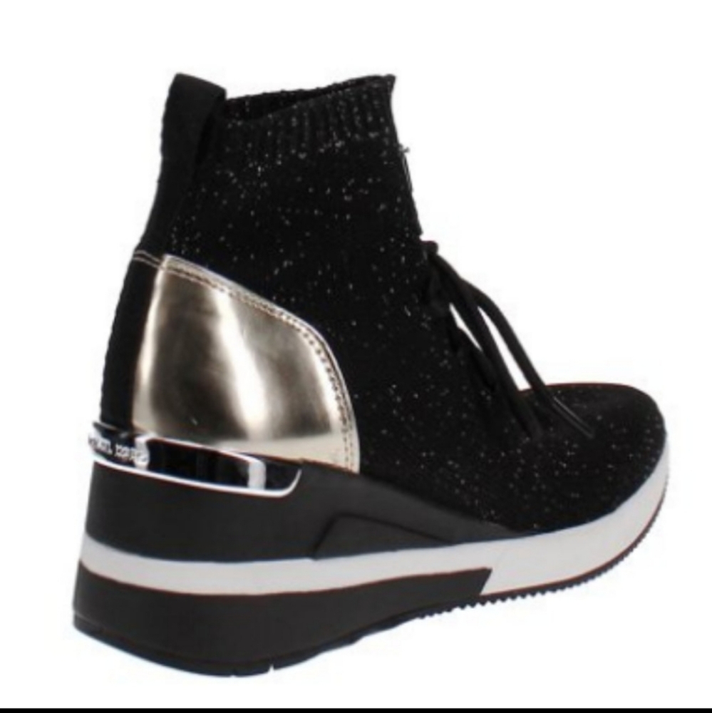 SOLD OUT MICHAEL KORS Skyler Wedge Sneakers - Picture 6 of 6